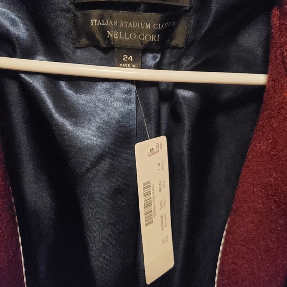 J. Crew Burgundy Women's Coat - Picture 2 of 6